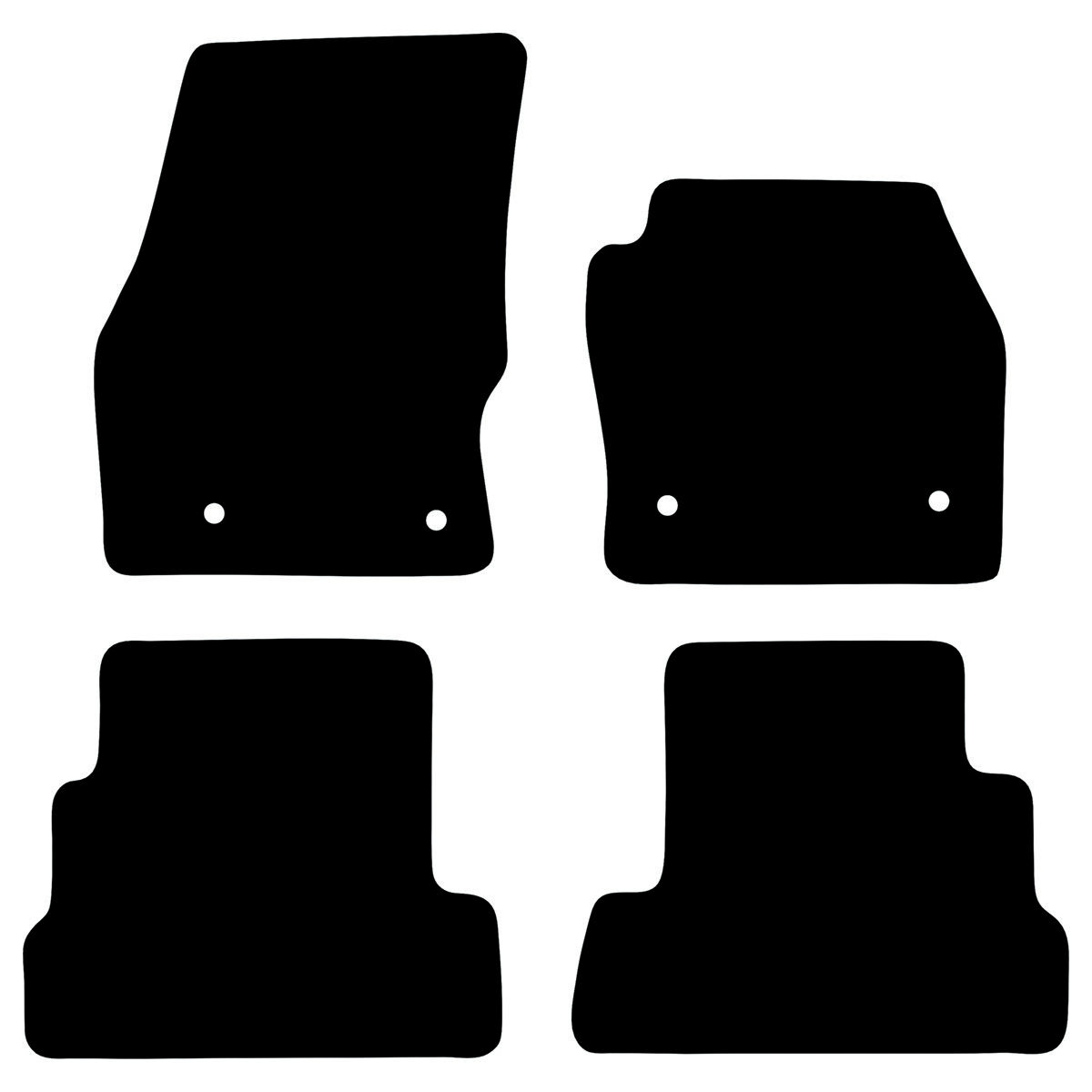 HEAVY DUTY RUBBER CAR MATS FOR DODGE RAM 1500 CREW CAB DS (4TH GEN) 2009 ONWARDS, , scanz_hi-res