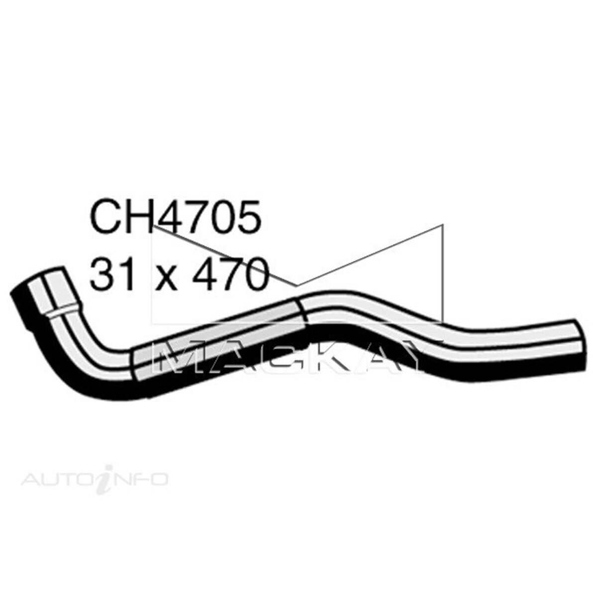 RADIATOR LOWER HOSE  - MINI COOPER S R53 - 1.6L I4 SUPERCHARGED PETROL - AUTO, , scanz_hi-res