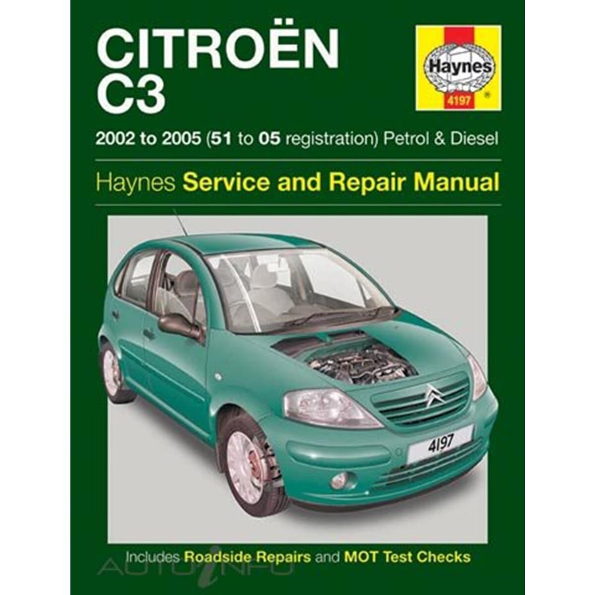 CITRON C3 HATCHBACK PETROL & DIESEL (02 - 05) (UK) 51 TO 05, , scanz_hi-res