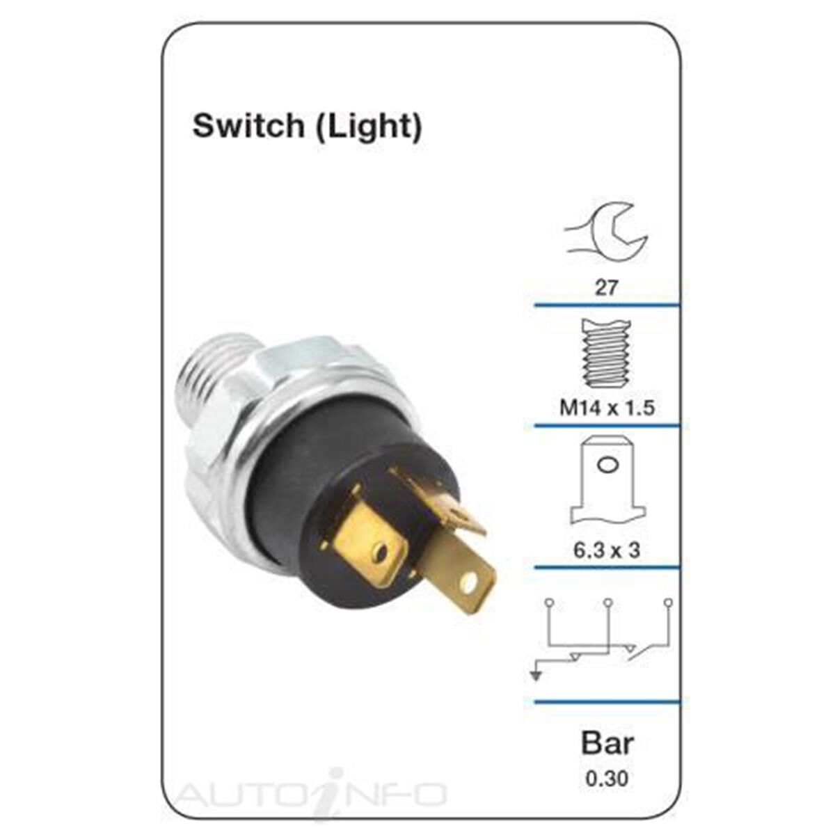 TRIDON OIL PRESSURE SWITCH, , scanz_hi-res