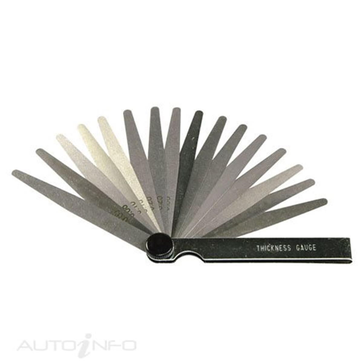 TOLEDO FEELER GAUGE 16 BLADE MET/IMP, , scanz_hi-res