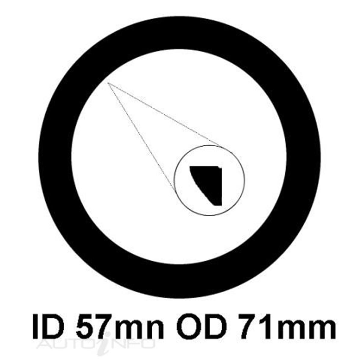 EXHAUST FLANGE GASKET HOLDEN LF1, , scanz_hi-res