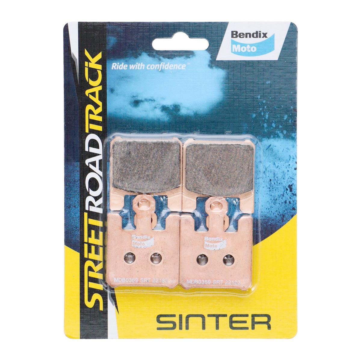 BENDIX MOTO STREET ROAD TRACK MOTORCYCLE PADS, , scanz_hi-res