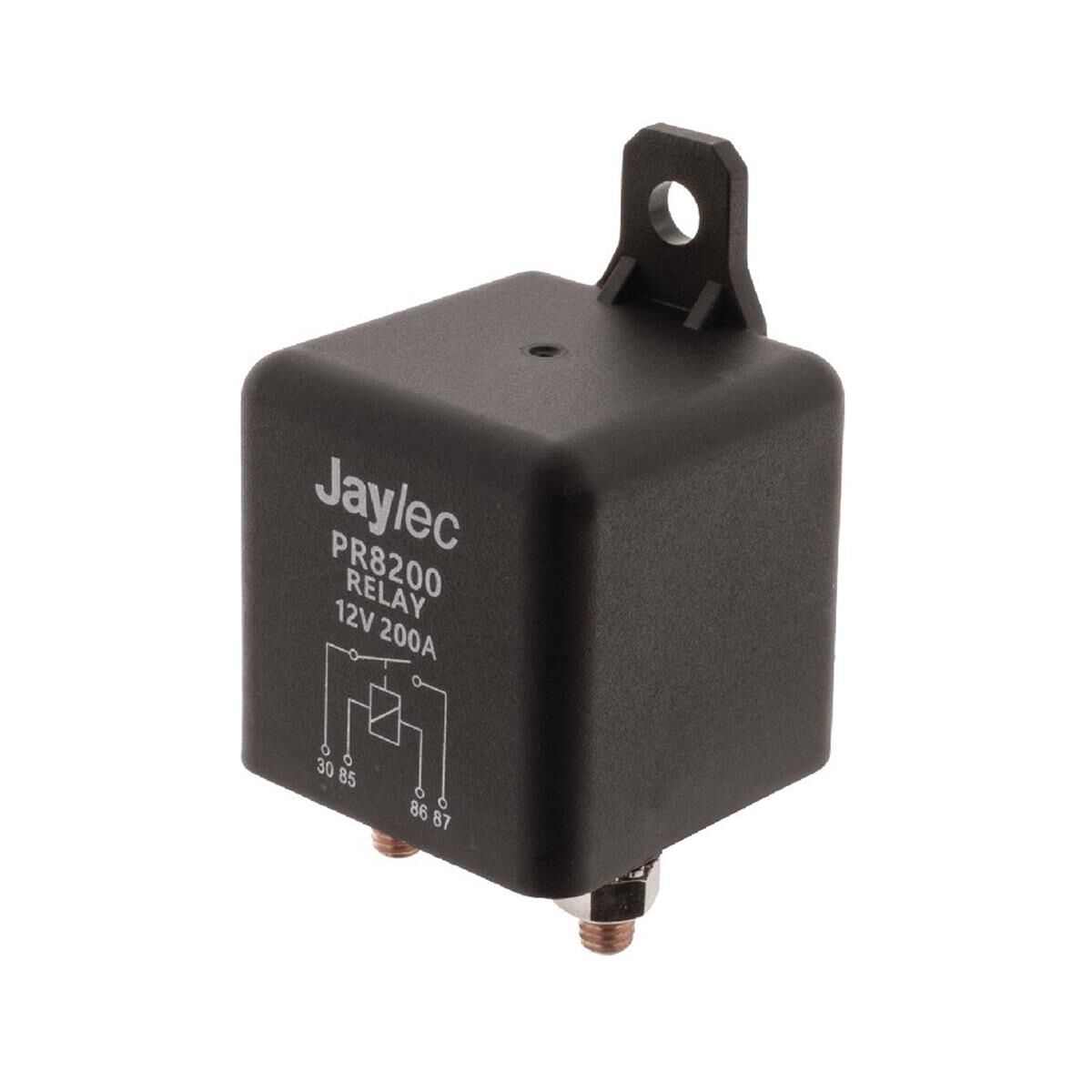 HIGH CAPACITY RELAY 12V 200AMP 4 PIN 120 AMP CONTINUOUS                         JAYLEC, , scanz_hi-res