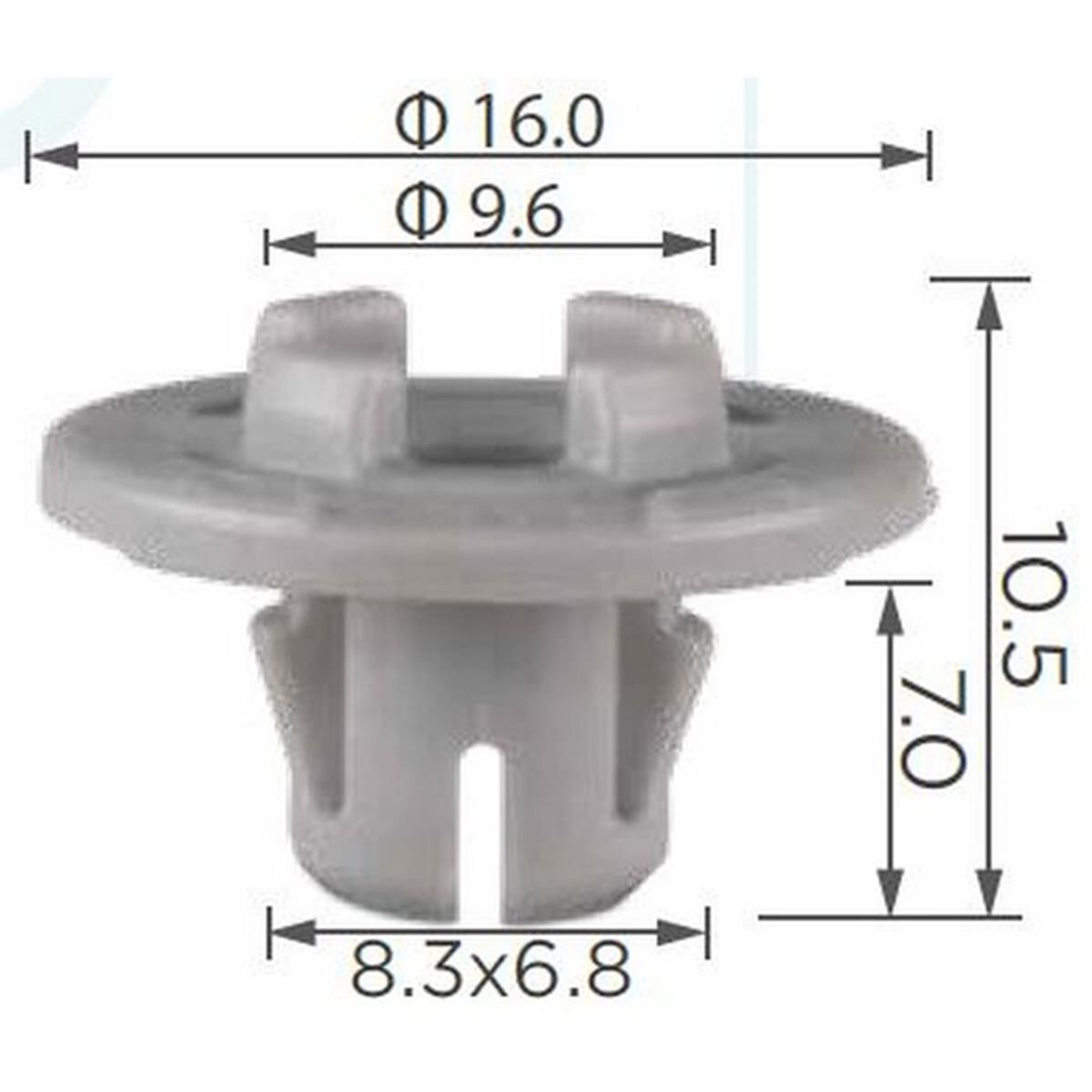 Subaru - pack of 25 car clips, , scanz_hi-res