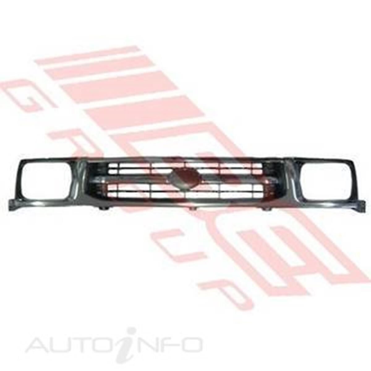 GRILLE - CHROME DARK GREY, , scanz_hi-res