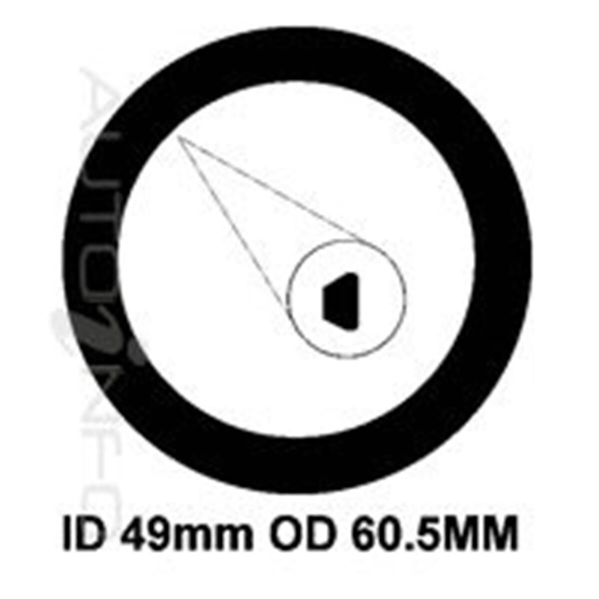 EXHAUST FLANGE GASKET FORD FALCON, , scanz_hi-res