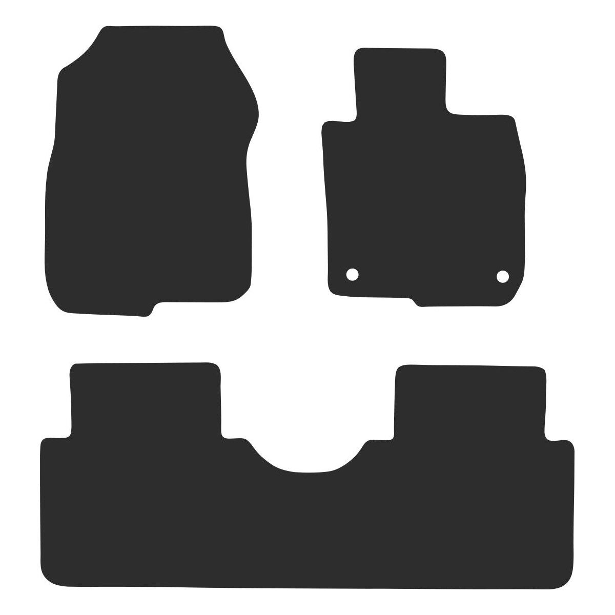 EXECUTIVE RUBBER CAR MATS FOR HONDA CR-V (5TH GEN 5 SEAT) 2017-2022, , scanz_hi-res