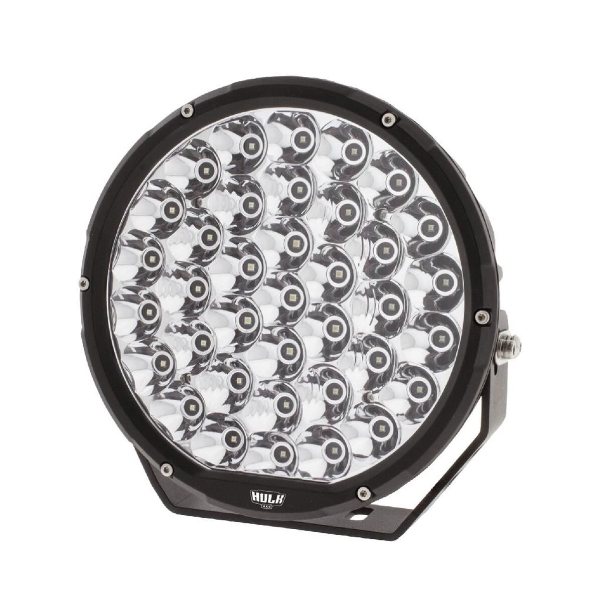 9" RND LED DRIVING LAMP DRIVNG BEAM 9-36V 160W 37 LEDs BLACK 15,600Lms, , scanz_hi-res