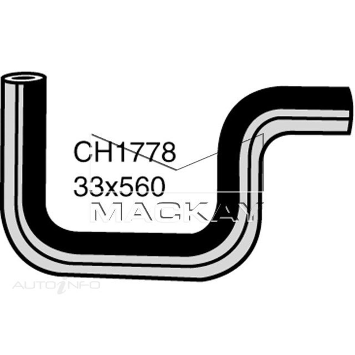 RADIATOR UPPER HOSE  - MAZDA 626 . - 2.0L I4  PETROL - MANUAL, , scanz_hi-res