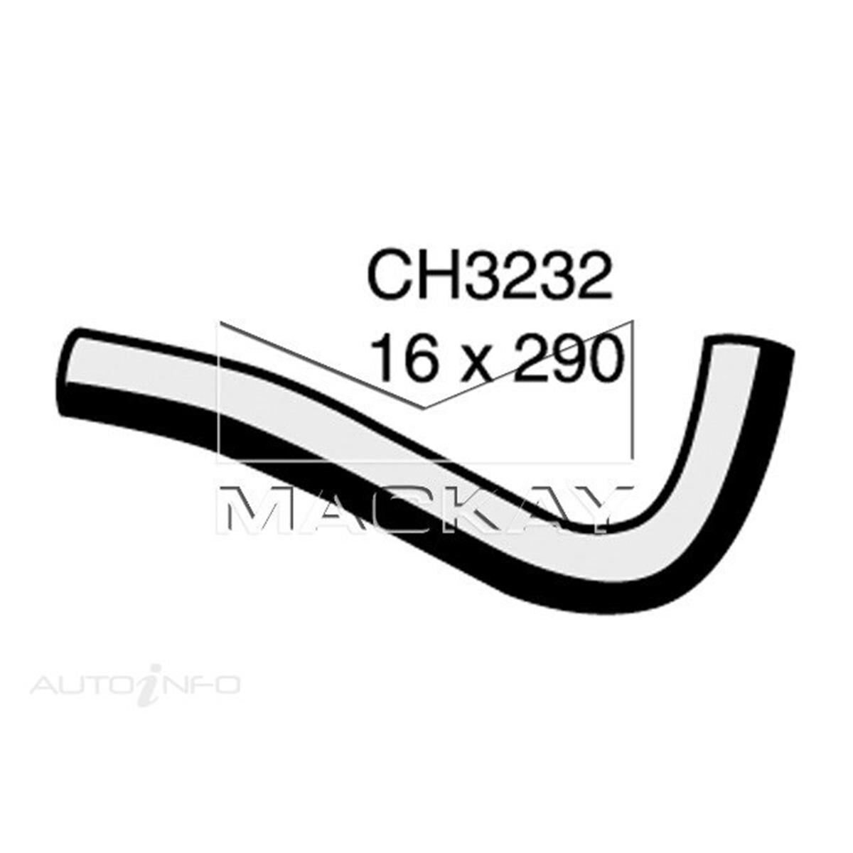 HEATER HOSE  - TOYOTA LANDCRUISER FJ62R - 4.0L I6  PETROL - MANUAL & AUTO, , scanz_hi-res