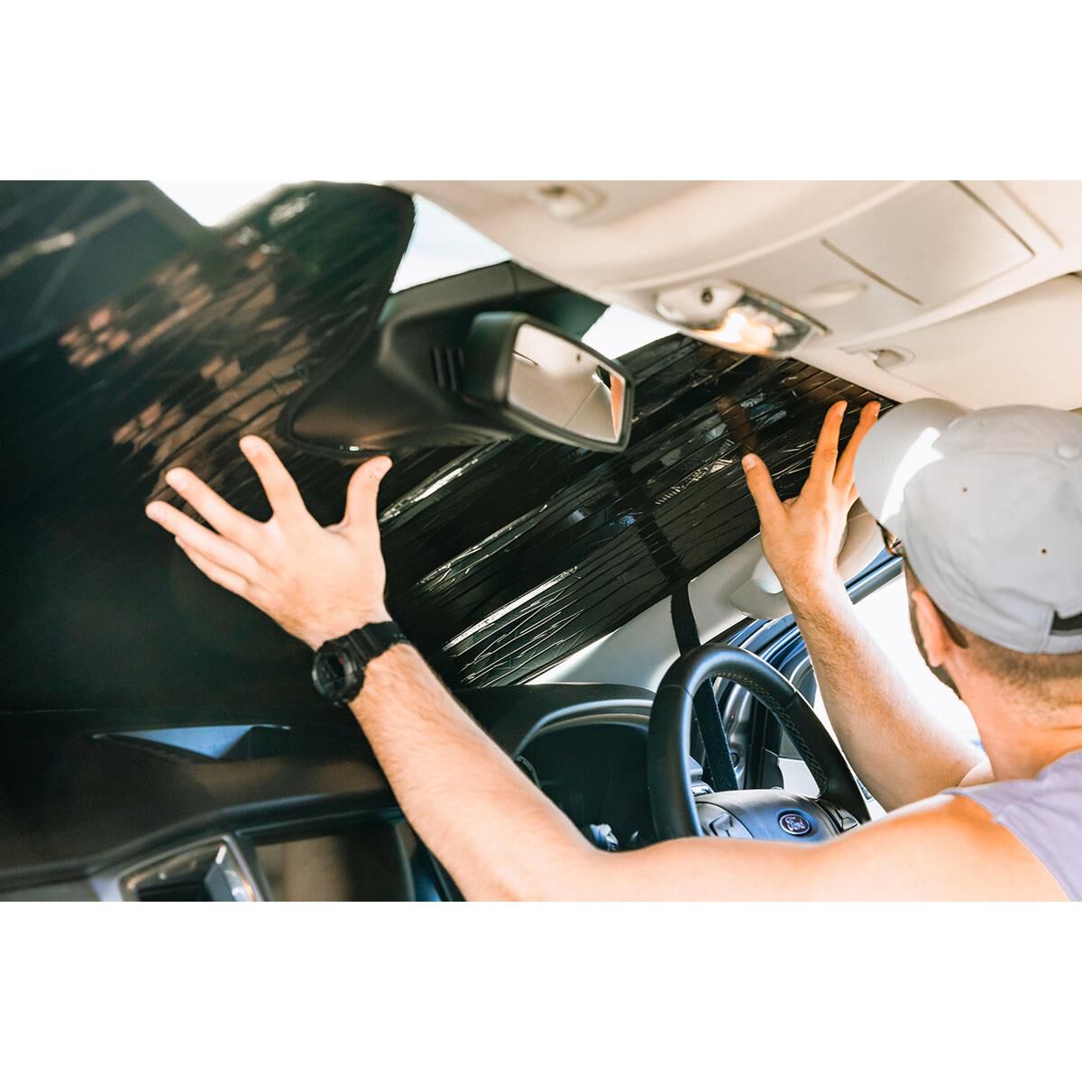 TAILORED CAR SUN SHADE FOR HYUNDAI I30 SEDAN (3RD GEN) 2020 ONWARDS, , scanz_hi-res