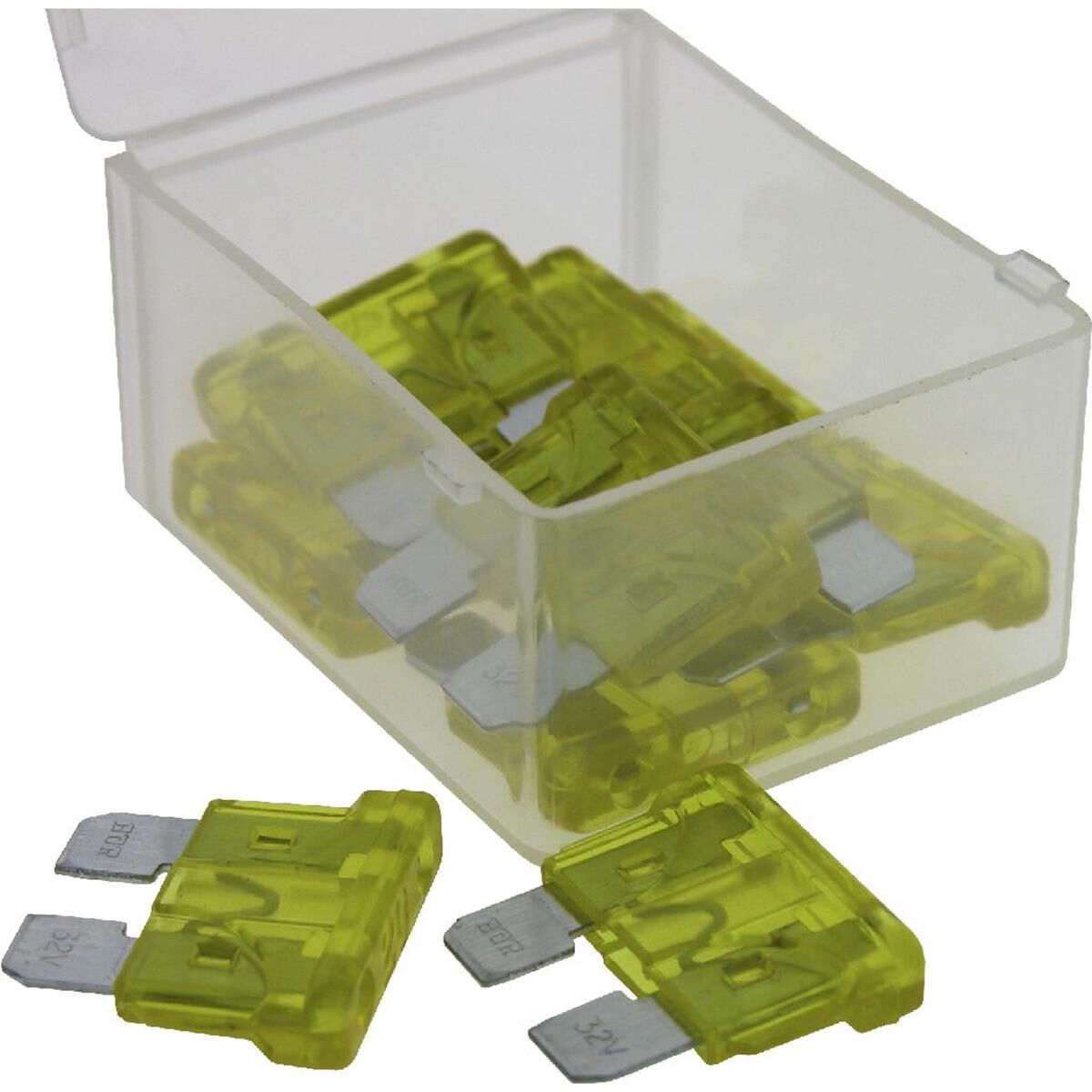 PKT 10 BLADE FUSE 20AMP, , scanz_hi-res