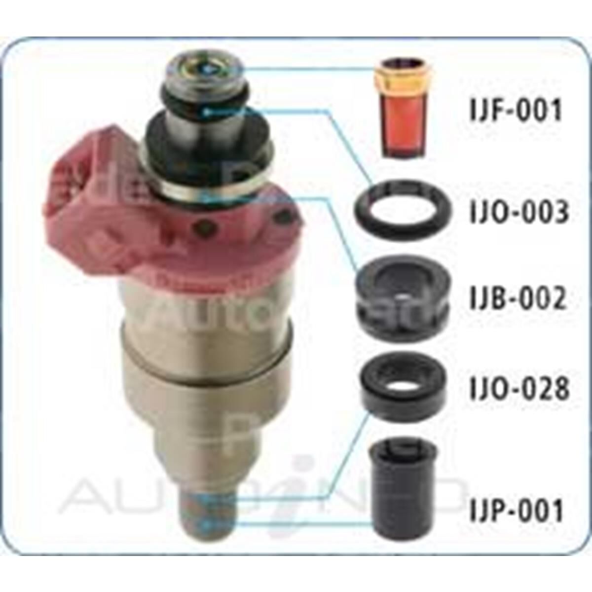 FUEL INJECTOR SERVICE KIT, , scanz_hi-res