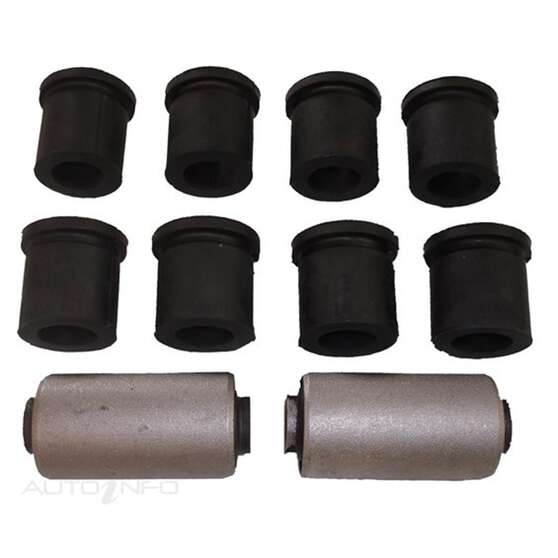 (BK) NISSAN NAVARA D22 1998-2004 2WD REAR SPRING BUSH KIT, , scanz_hi-res