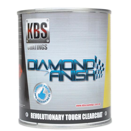 KBS DIAMOND CLEAR COAT FINISH UV STABLE SELF LEVELING 4L, , scanz_hi-res