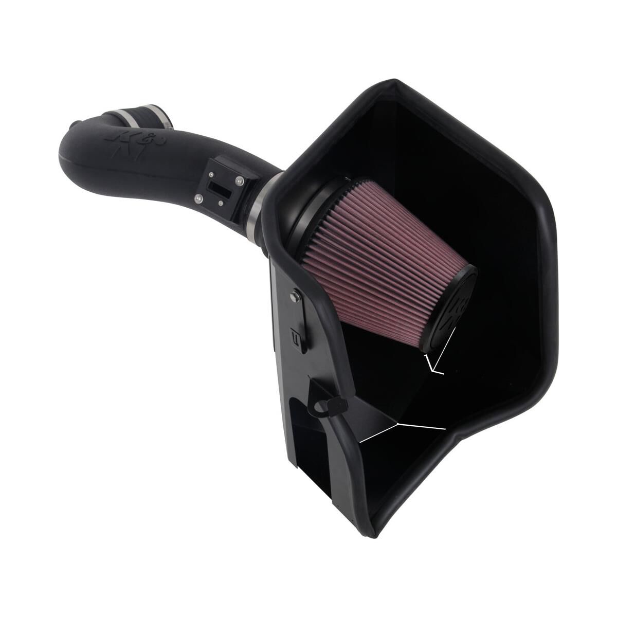 63-3110 K&N PERFORMANCE AIR INTAKE SYSTEM, , scanz_hi-res