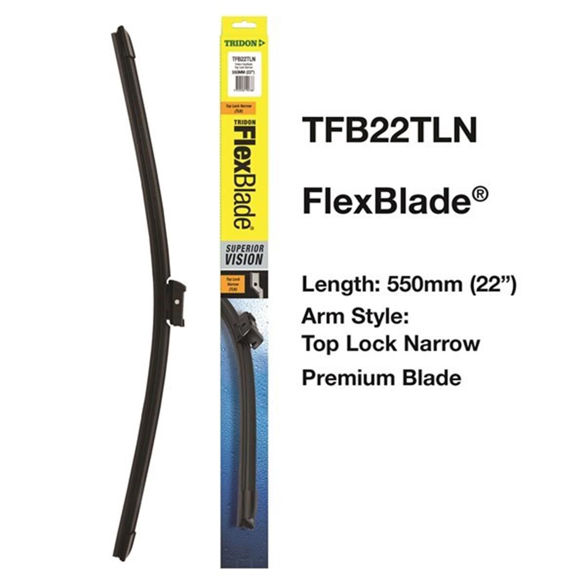 TRIDON FLEXBLADE TL NARROW 550MM 22IN, , scanz_hi-res