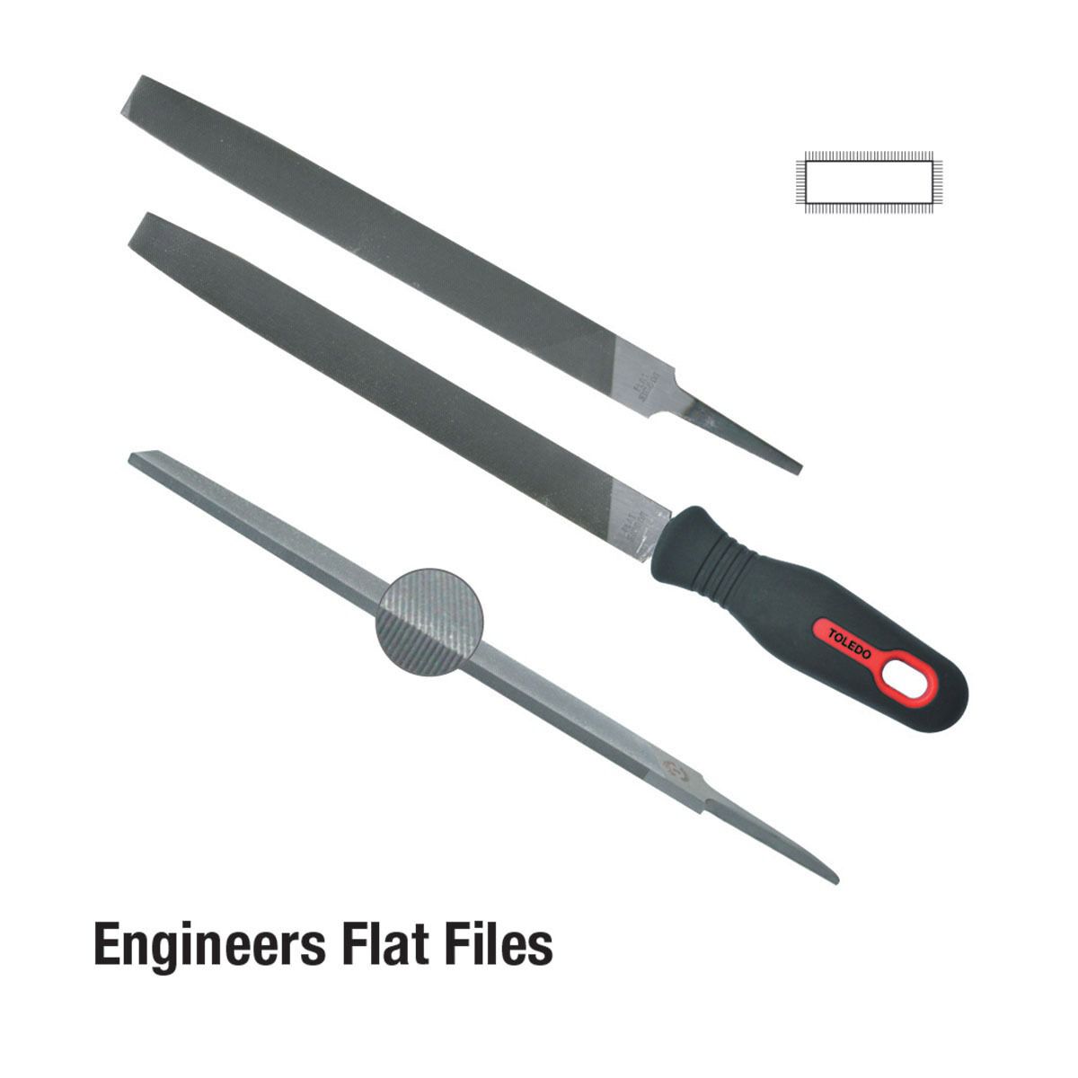FILE 150MM FLAT SMOOTH CARDED, , scanz_hi-res