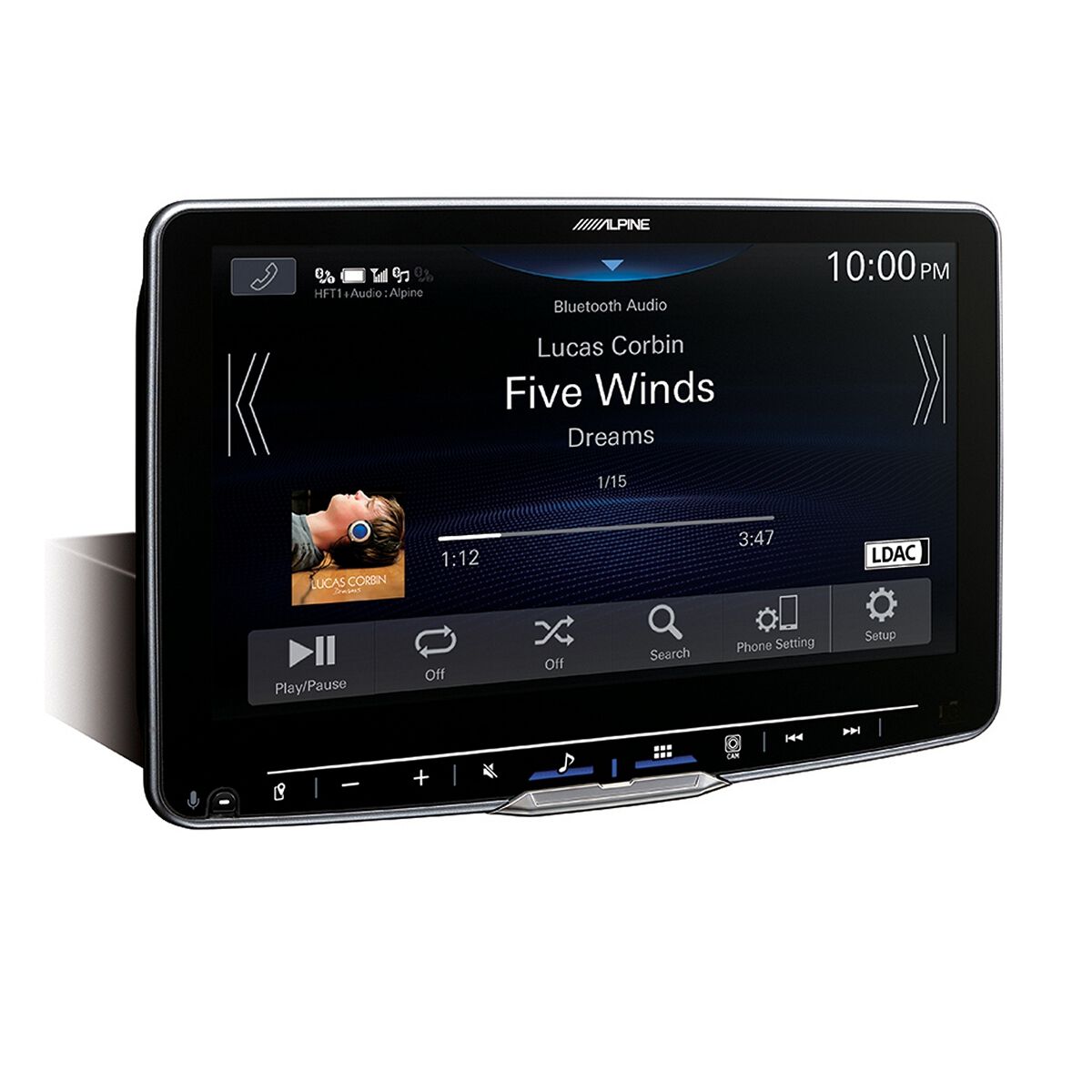 ALPINE HALO HEAD UNIT 9" WIRELESS CARPLAY & WIRED ANDROID AUTO, , scanz_hi-res
