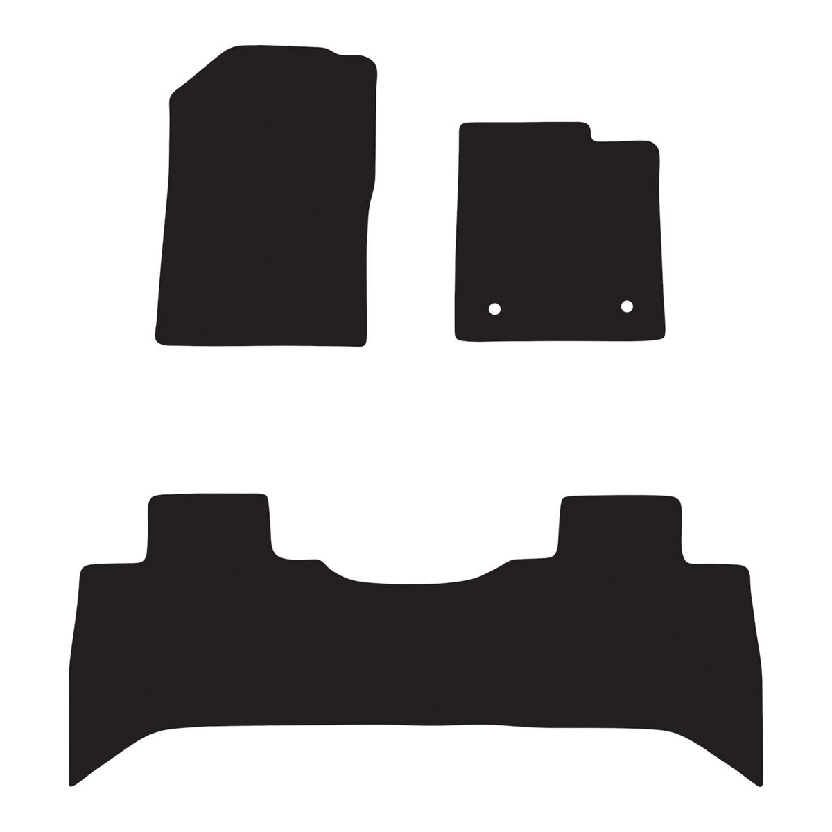 LUXURY CARPET CAR MATS FOR LDV T60 DUAL CAB UTE (MANUAL) 2017-2021, , scanz_hi-res