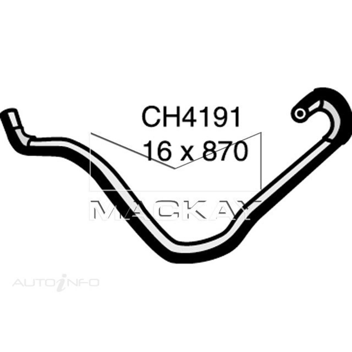 HEATER HOSE  - MITSUBISHI PAJERO NM, NP - 3.5L V6  PETROL - MANUAL & AUTO, , scanz_hi-res
