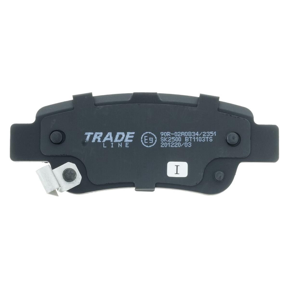 TRADELINE BRAKE PAD SET REAR HONDA CRV III 2.0, 2.4 (BOSCH) DB2256, , scanz_hi-res