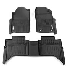 DEEP DISH FLOOR LINERS FOR TOYOTA HILUX 2015+ DUAL CAB MANUAL FULL SET, , scanz_hi-res