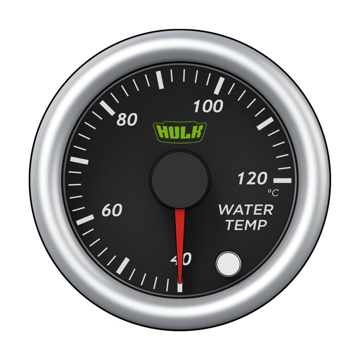 52mm WATER TEMPERATURE GAUGE 12 VOLT 10 COLOUR ILLUMINATION, , scanz_hi-res