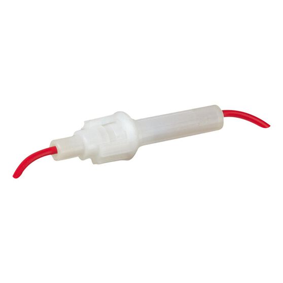 INLINE GLASS FUSE HOLDER WITH 10AMP FUSE, , scanz_hi-res
