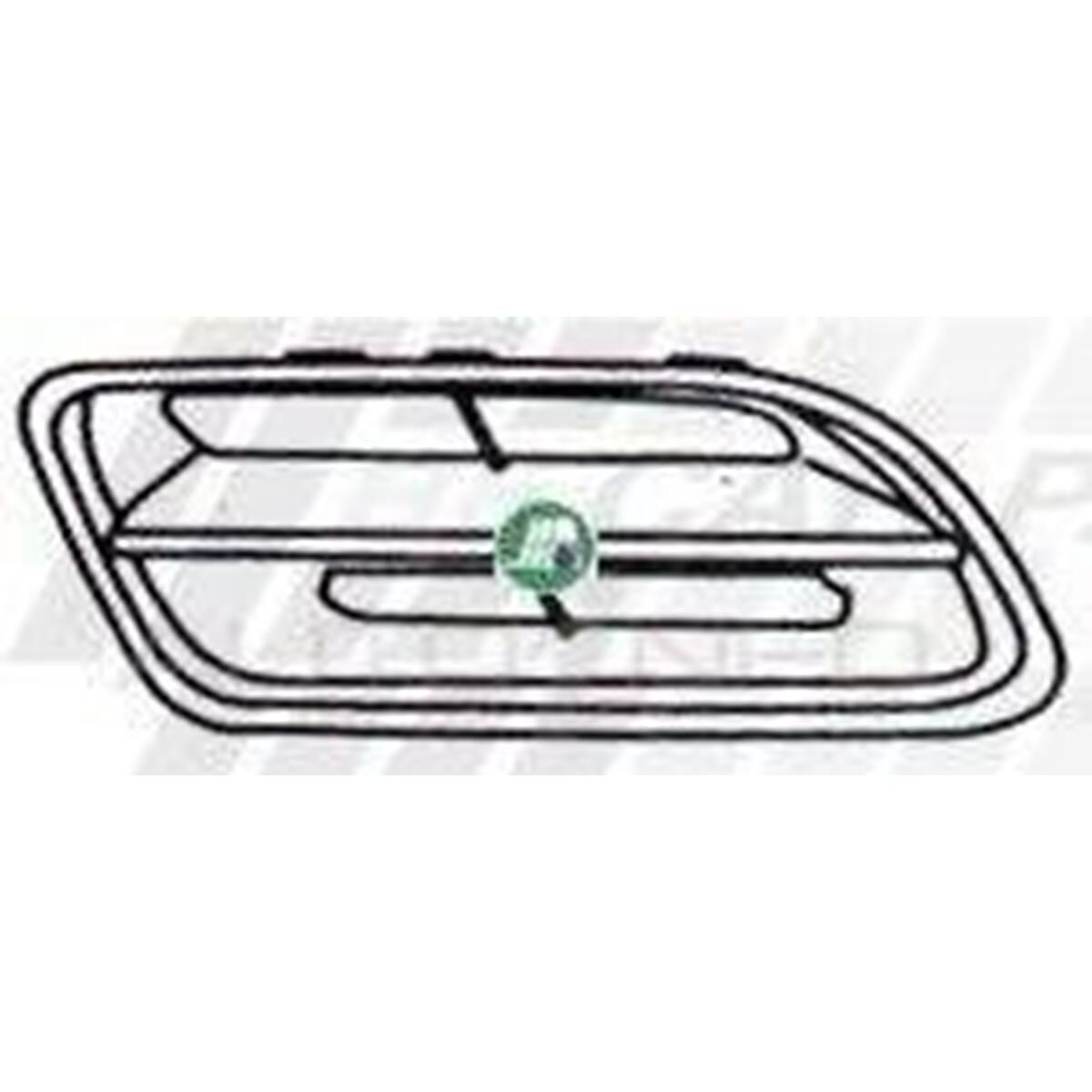 GRILLE - R/H - FITS IN BONNET, , scanz_hi-res