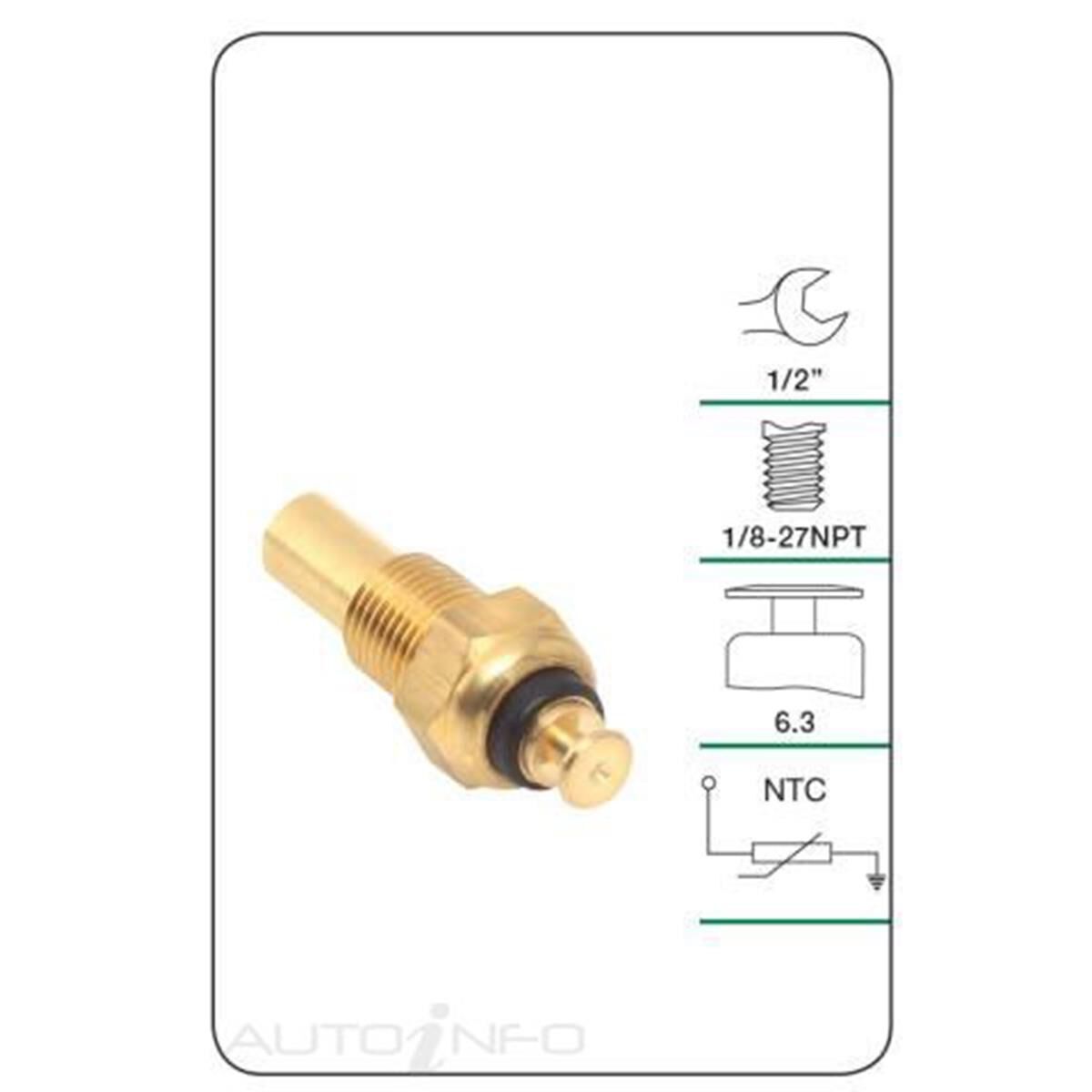 (TWS3014) TRIDON WATER TEMP SENDER, , scanz_hi-res