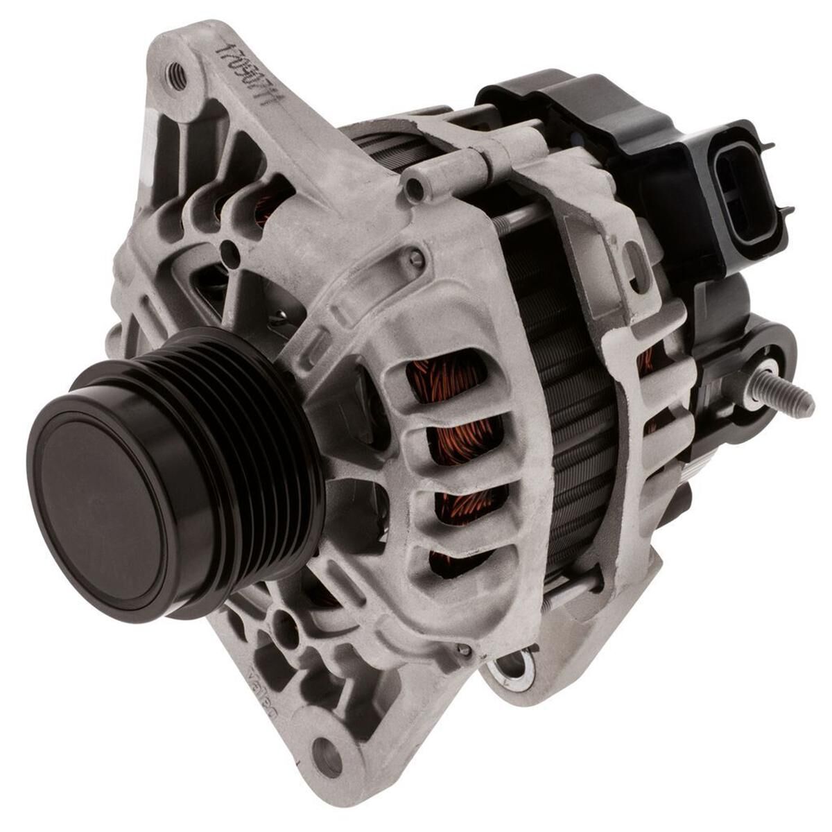 ALT 13.5V 90A HYUNDAI i20 i30 1.4L G4FA  2 PIN PLUG L/FR WITH CLUTCH PULLEY, , scanz_hi-res