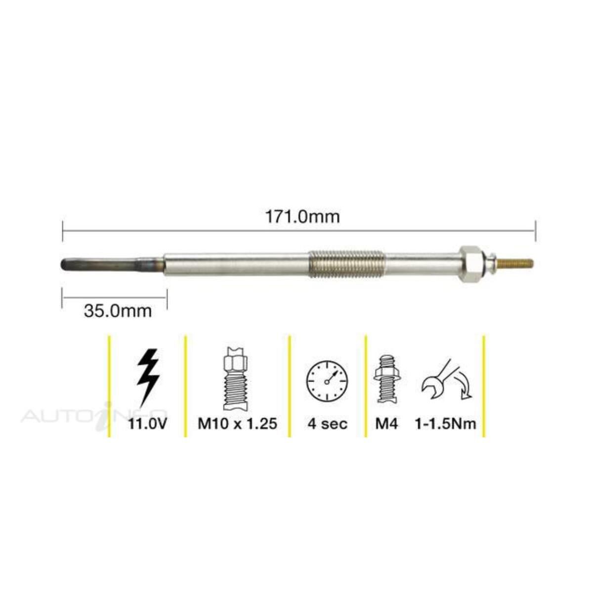 TRIDON GLOW PLUG, , scanz_hi-res