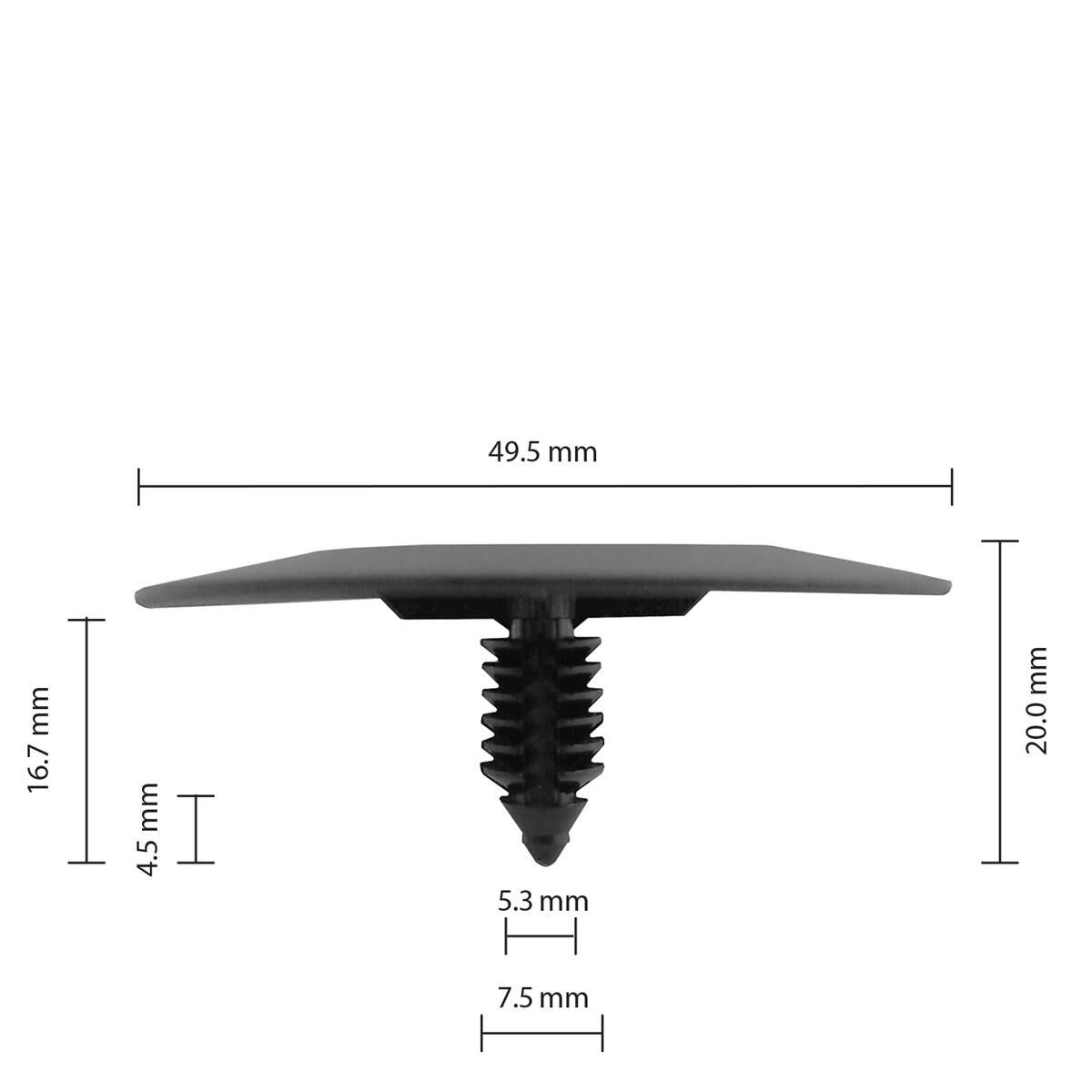 GM - pack of 25 car clips, , scanz_hi-res