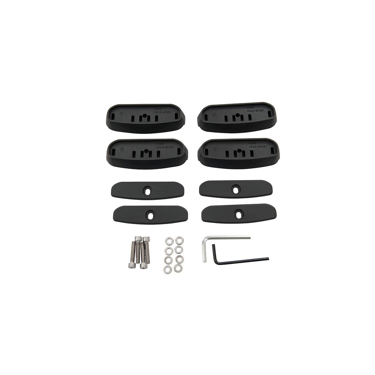 Rhino-Rack Base Kit to suit Ford Territory 4/04 4Pcs - RCP07-BK, , scanz_hi-res