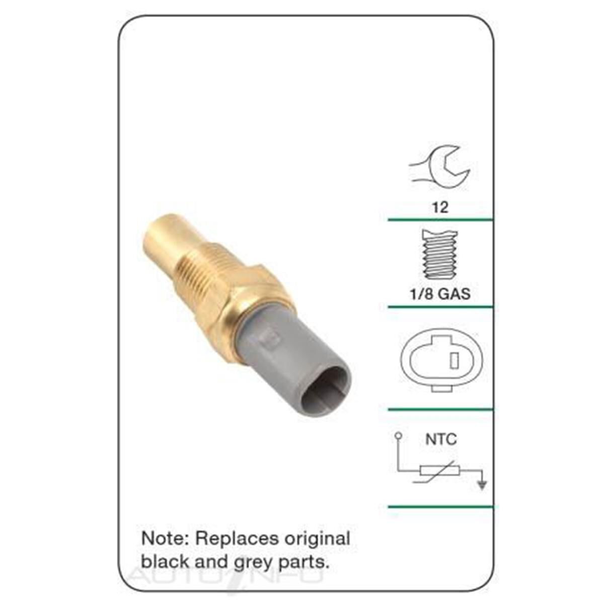 (TWS3184) TRIDON WATER TEMP SENDER, , scanz_hi-res