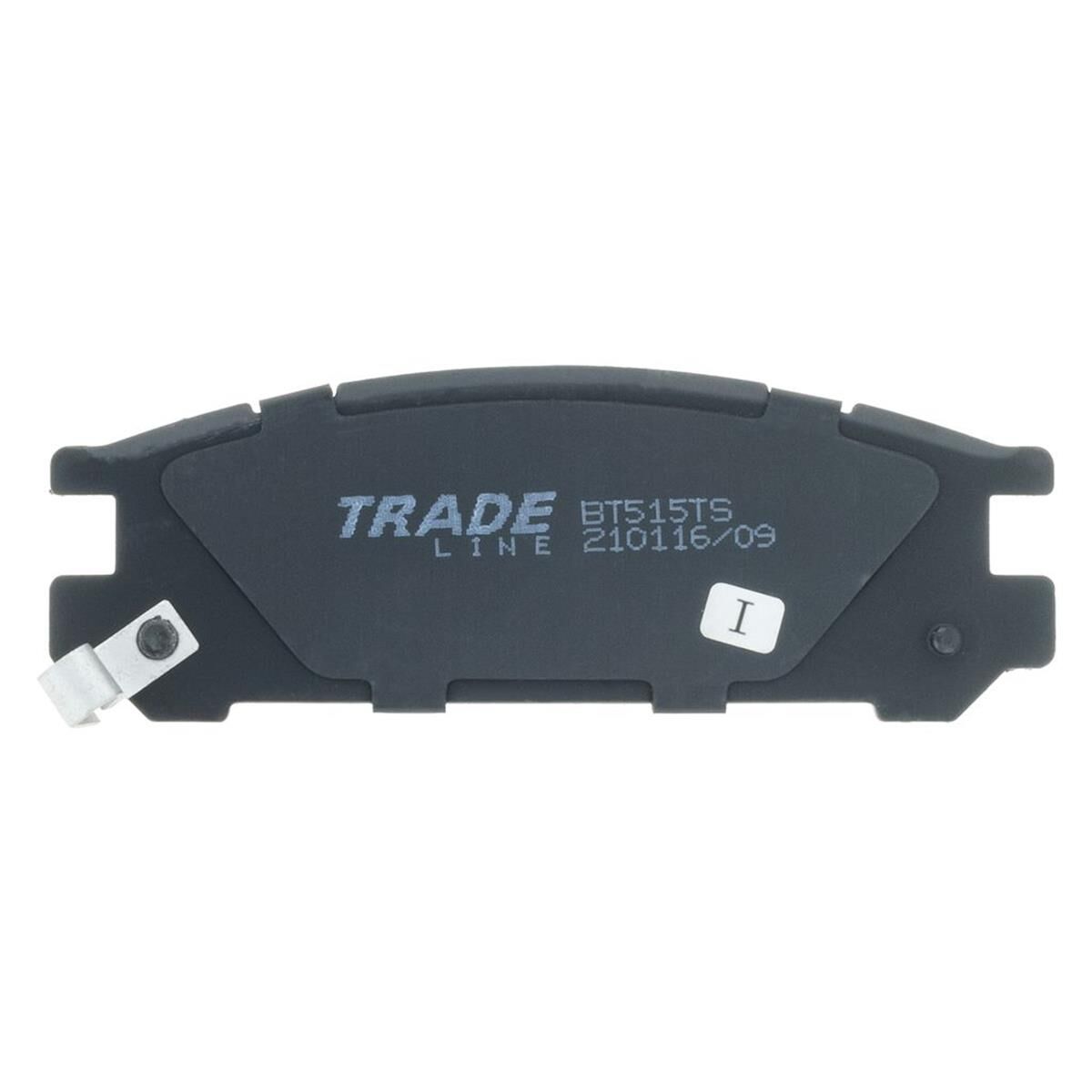 TRADE-LINE BRAKE PADS SET SUBARU IMPREZA GC 1993-97 DB1186, , scanz_hi-res
