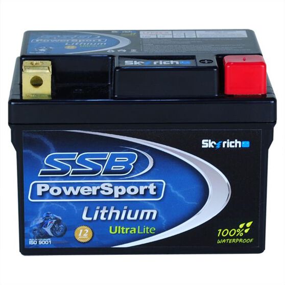 MOTORCYCLE AND POWERSPORTS BATTERY LITHIUM ION PHOSPHATE 12V 120CCA BY SSB HIGH PERFORMANCE, , scanz_hi-res