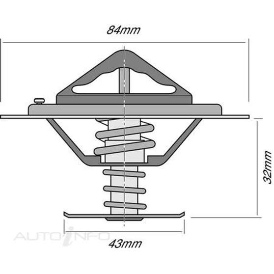 TRIDON THERMOSTAT BLISTERED (HIGH FLOW), , scanz_hi-res