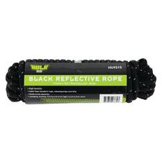 REFLECTIVE ROPE 15 METRES BLACK 60KGS WORKING LOAD, , scanz_hi-res