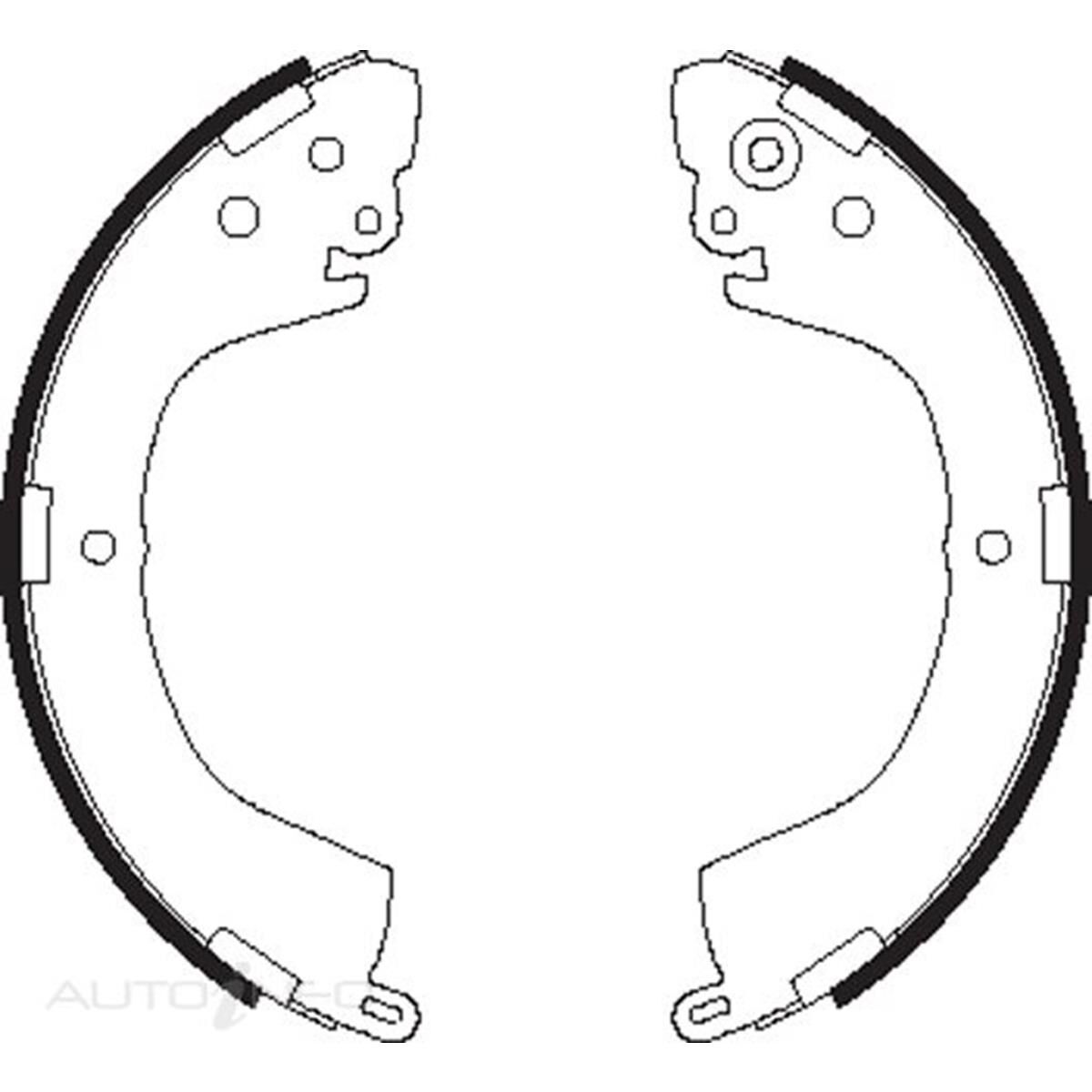 BENDIX BRAKE SHOES, , scanz_hi-res