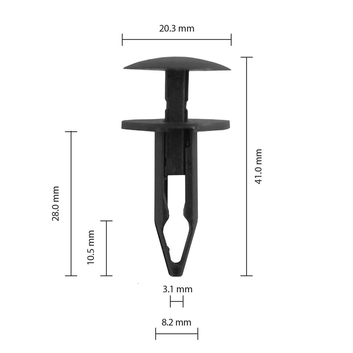 GM - pack of 25 car clips, , scanz_hi-res