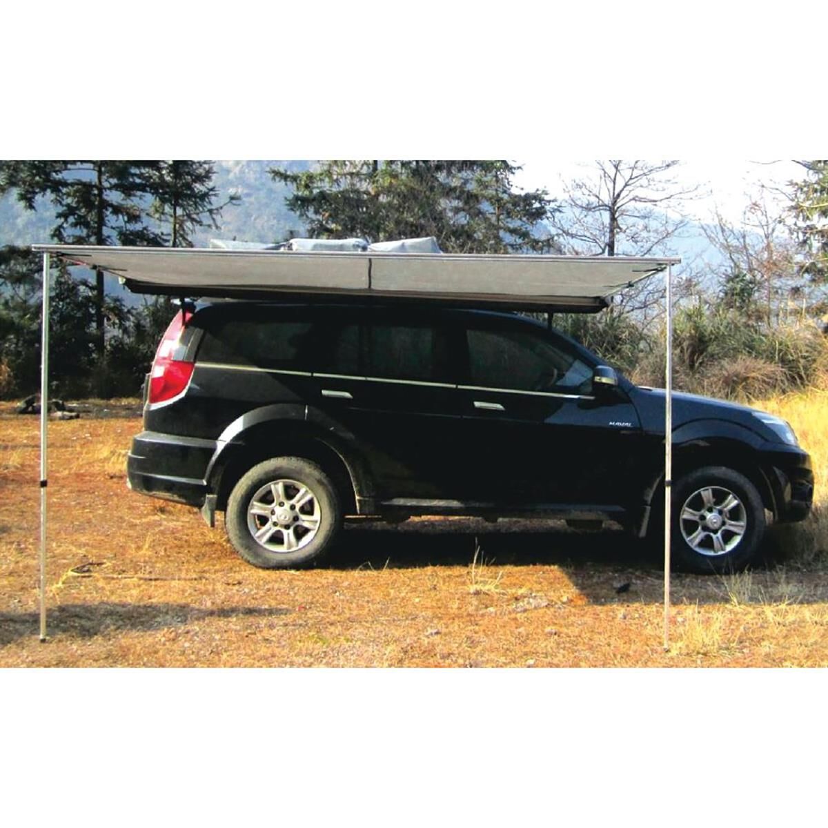 HULK PULL OUT AWNING 2M X 2.5M GREY WITH STORAGE BAG, , scanz_hi-res