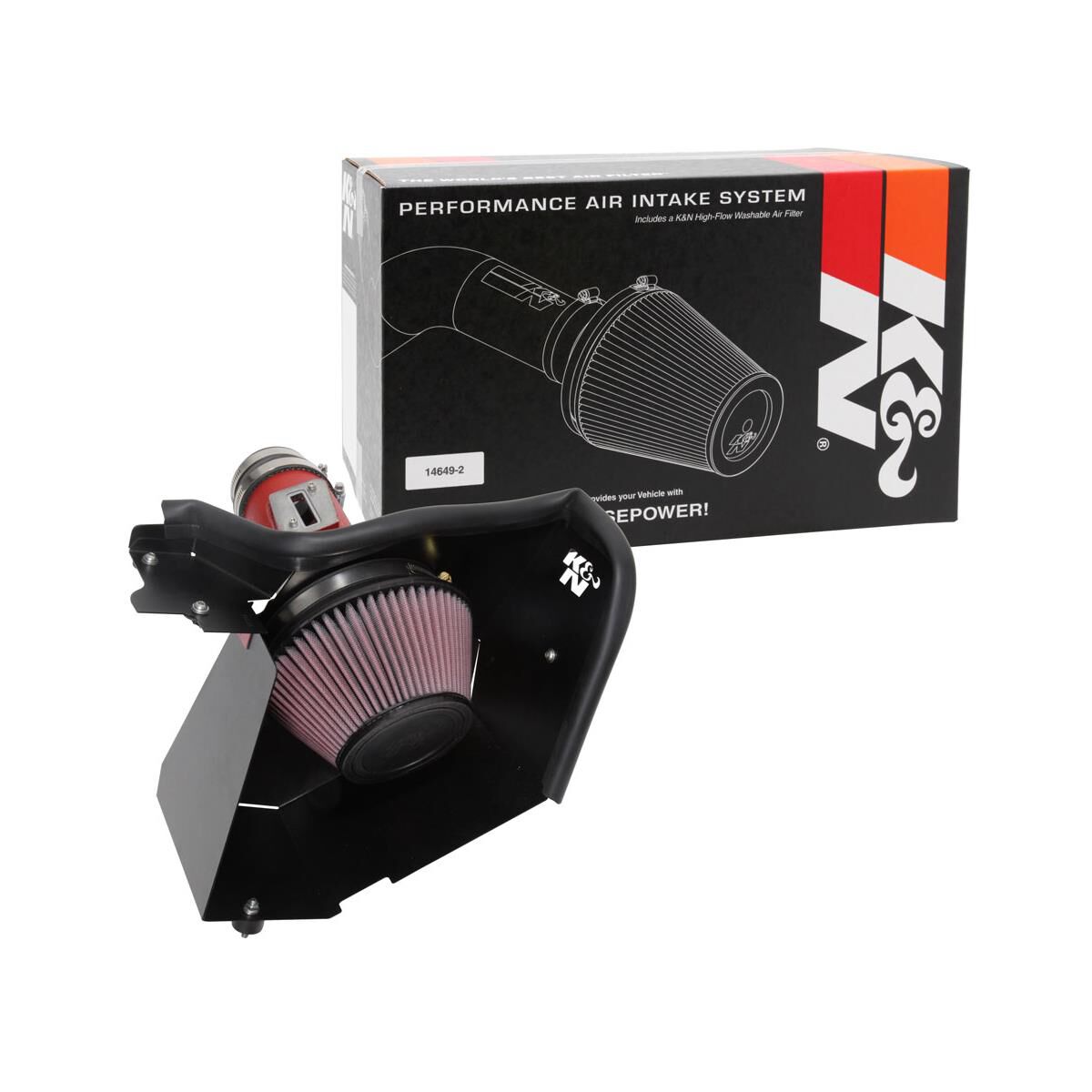 69-1505TWR K&N PERFORMANCE AIR INTAKE SYSTEM, , scanz_hi-res