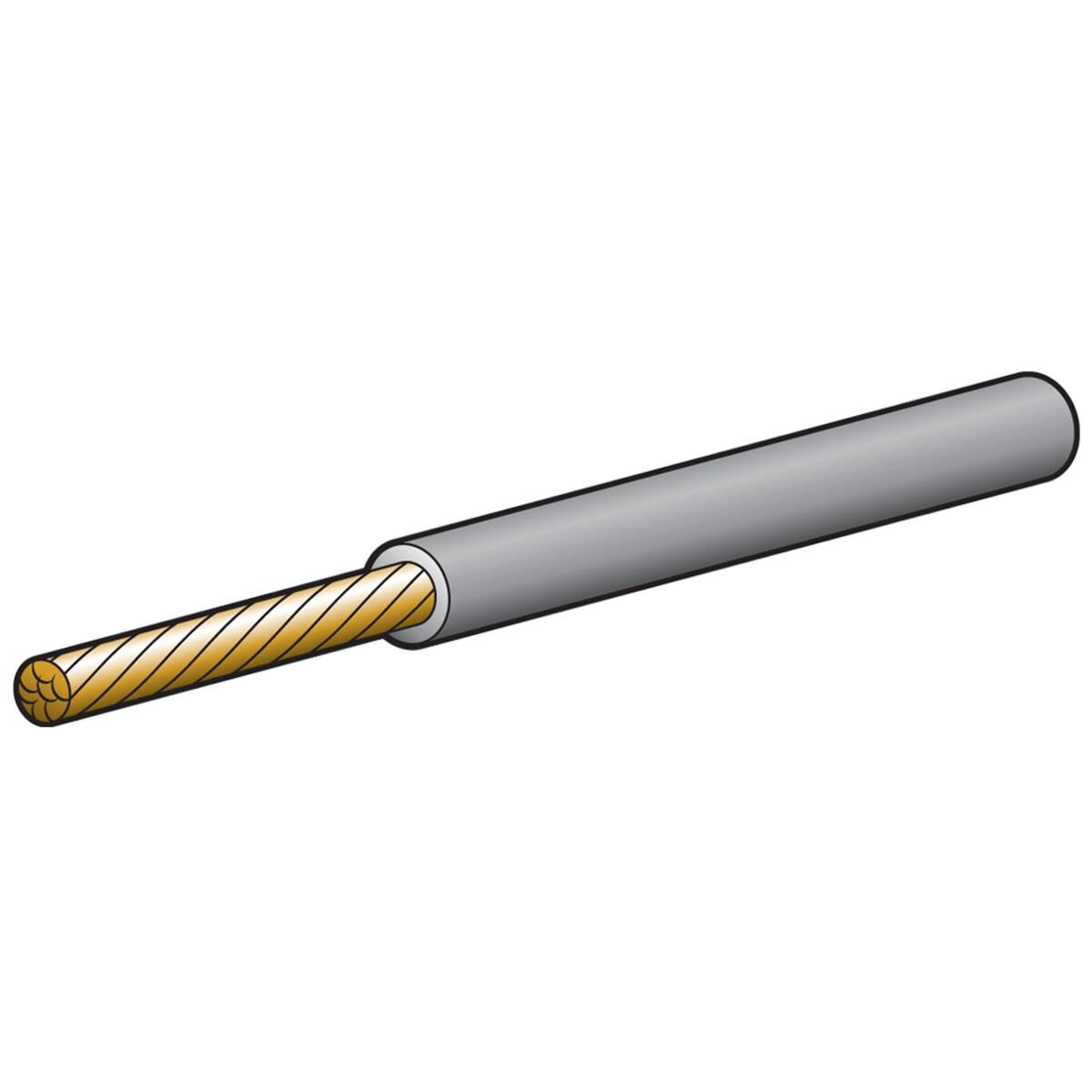 SINGLE CORE 3MM 19A 100M GREY, , scanz_hi-res