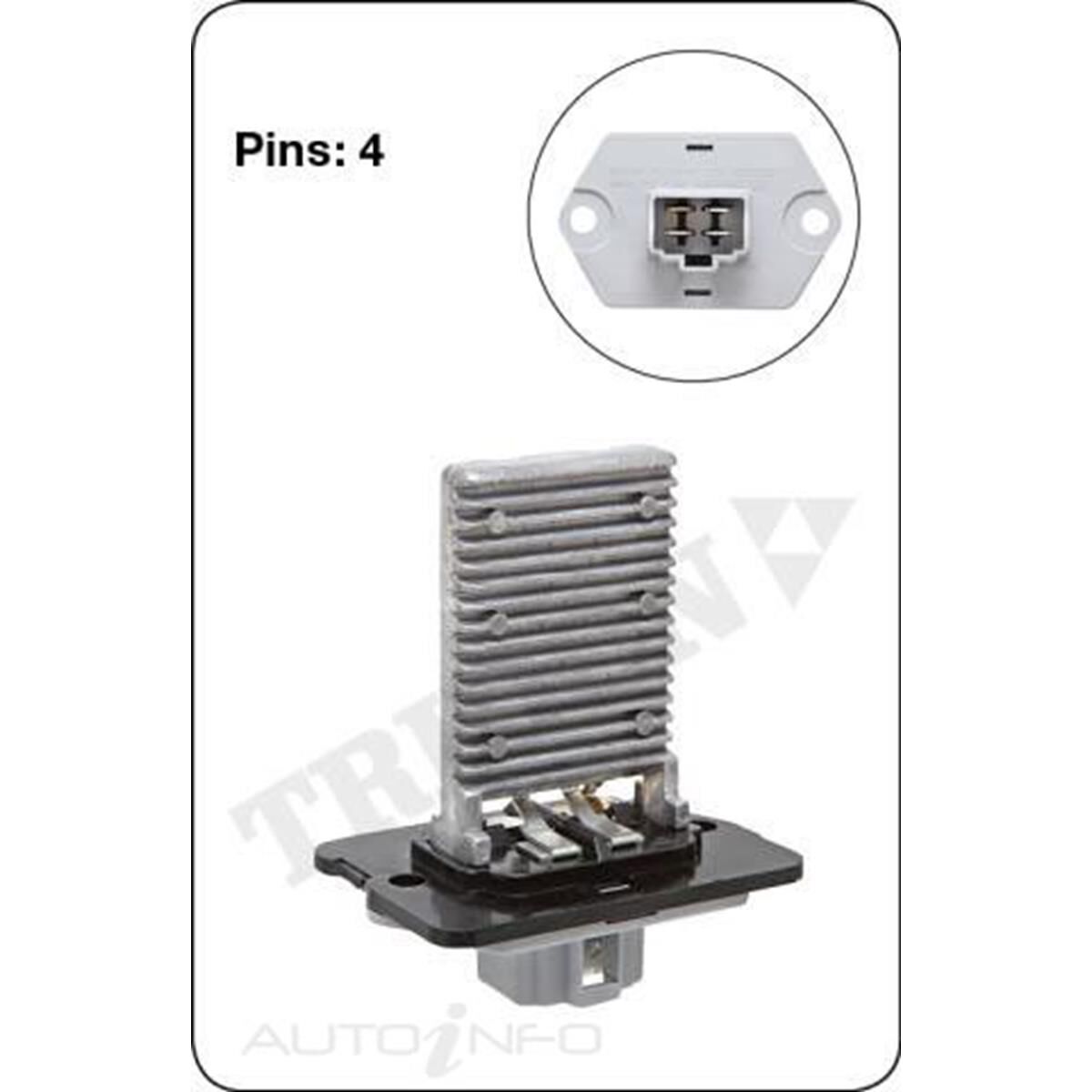 TRIDON HEATER FAN RESISITOR, , scanz_hi-res