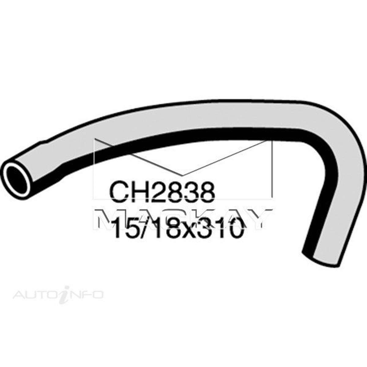 HEATER HOSE  - TOYOTA MR2 SW20R - 2.0L I4  PETROL - MANUAL & AUTO, , scanz_hi-res