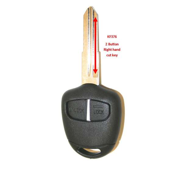 SHELL/KEY REPLACEMENT 2 BUTTON MITSUBISHI, , scanz_hi-res