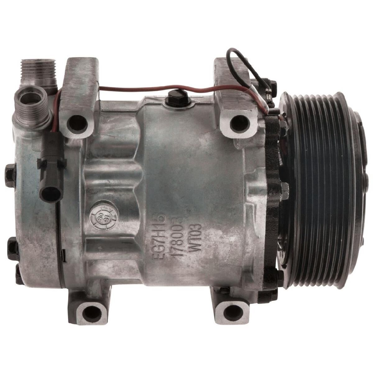 COMP SD7H15 12V 8PV 119MM VOR DIRECT MOUNT JE HEAD KENWORTH, , scanz_hi-res